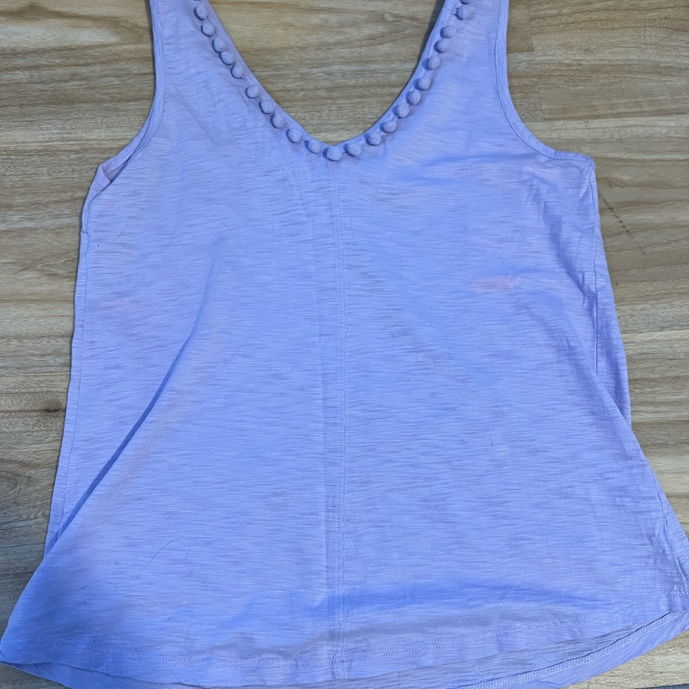 Lilly Pulitzer Light Purple Tank Top - Picture 4 of 4